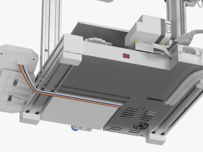  Desktop FDM 3D Printer with Glass Build Plate 