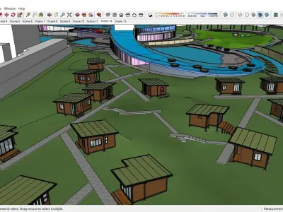 Sketchup Kindergarten 118 3D model
