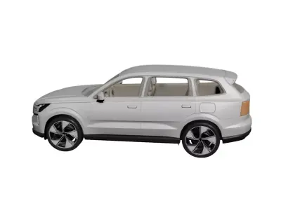 Volvo EX90 2026 Premium Electric SUV with Advanced Design 3D model