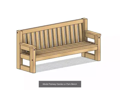 Model Railway - Items commonly found around stations 3D Model Pack
