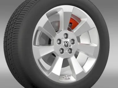 Ram Promaster City wheel 2015 3D model
