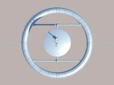 Space station 3D model purchase