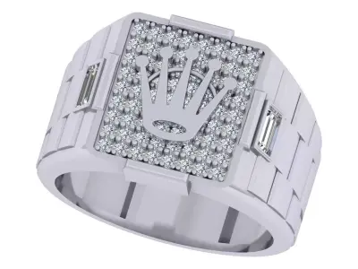 Rolex Ring 3D print model