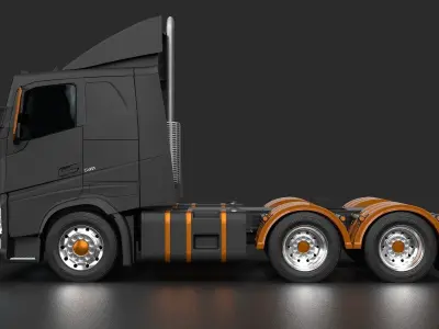 VOLVO FH16 TRUCK 3D model