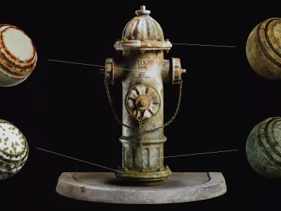 Metal Damaged Smart Materials Vol 03 Substance 3d Painter Texture