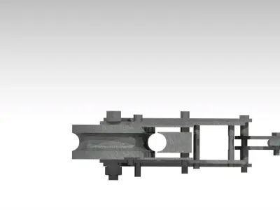 Pipe bender 3D model