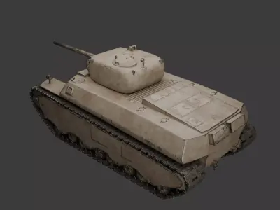M6 Tank 3D model
