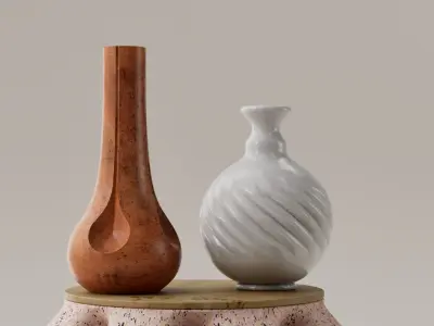 JARRONES DECORATIVOS - FLOREROS - VASOS 3D print model