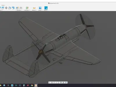 Airspeed AS47 3D print model purchase
