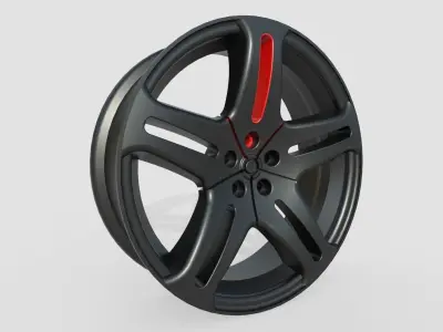 Rim 17 in M4 3D model