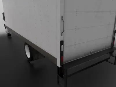 Freightliner M2 Box Van 3D model