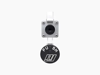 Quartermax RJ window latch Low-poly 3D model