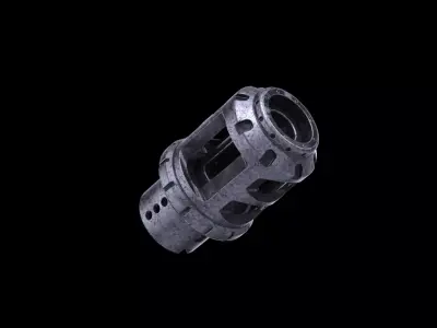 Muzzle brake gear vol2 3D model