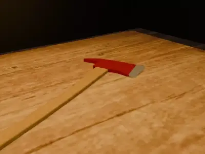 fire axe 3D model purchase