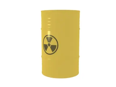 Yellow Barrel 3D model