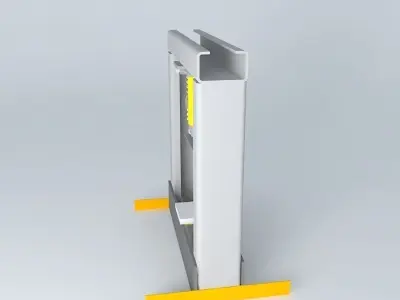 Manual hydraulic press 4 tons Free 3D model