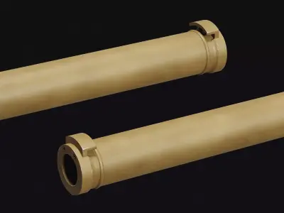 MK22 Rifle Low-poly 3D model