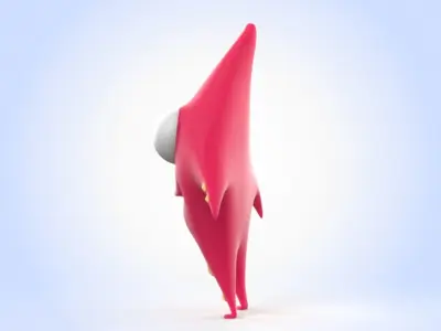 Starfish 3D model
