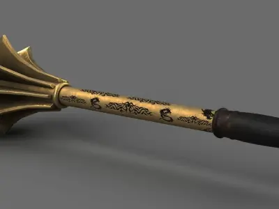 Medieval Mace 3D model