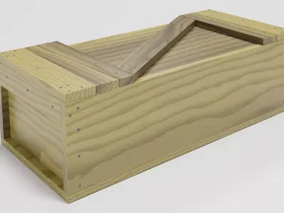 Japanese Tool Box 3D model
