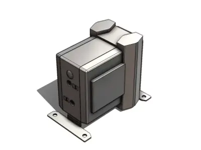 Bomba de Diafragma SMC PA5110 F04 N Diaphragm Pump 3D model