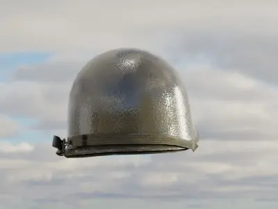 Indian army helmet 3D model