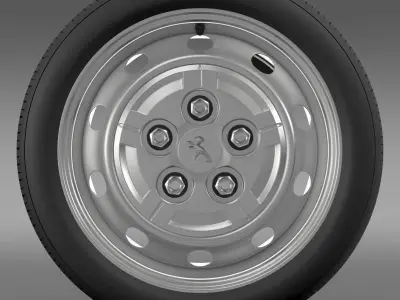 Peugeot Boxer Van wheel 3D model