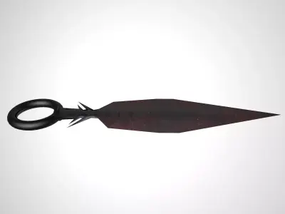 Throwing Knife Free 3D model