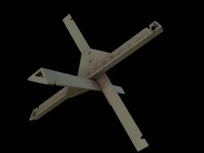 Anti Tank Defense 3D model