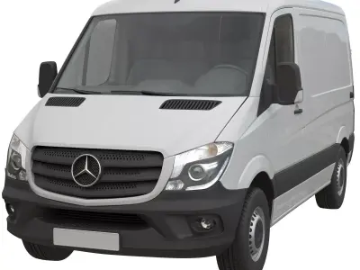Mercedes-Benz Sprinter 2015 Panel Van L1H1 3D model