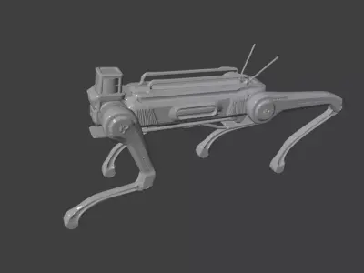 MagicDog Y1 3D model