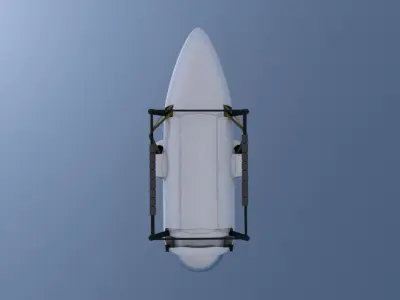 ocean gate Bluegate Titan Submarine oceangate Low-poly 3D model