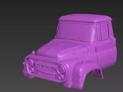 SR-113-BUCEGI -Cargo Truck 1 87 Scale Model 3D print model