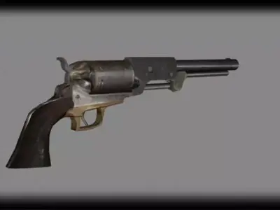 Movie gun 2 3D model
