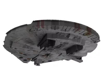 Starwar star wars millennium falcon 3D model
