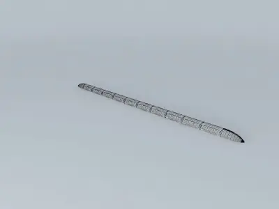 Royal RailTorpedo Free 3D model purchase