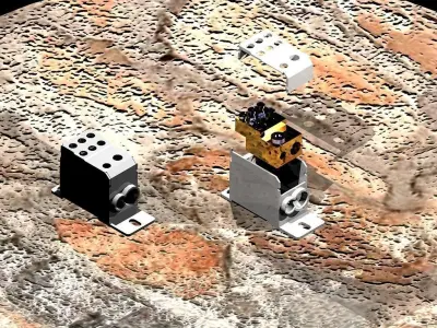 125A connector Free 3D model