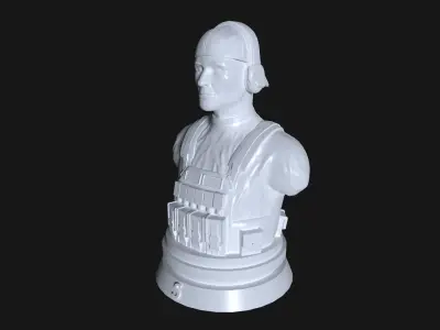 Sniper Soldier 3D print model