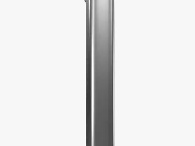 Flask hip 3D model