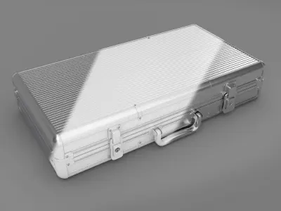 Poker Case 3D Model 3D model