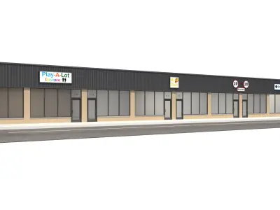 Retail-069 Retail Store 3D model