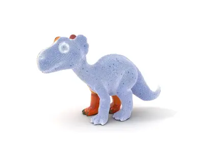 Cartoon Dinosaur Model Pack  Stylized Toy Design Low-poly 3D model