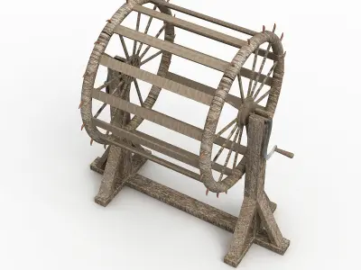 Breaking Wheel 3D model