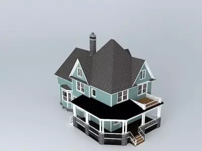Old House Free 3D model purchase