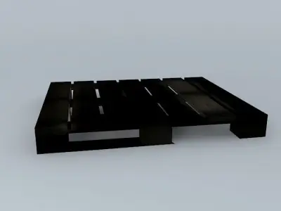 blokpallet coffee table Free 3D model