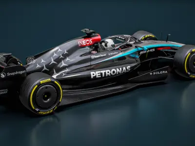  Formula 1 2026 F1 Mercedes W17 Livery Concept 