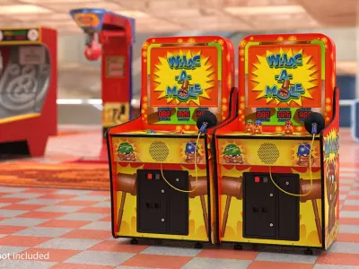 Arcade Games Collection 4 3D model