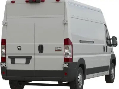 RAM PROMASTER 2500 Cargo Van 159 High Roof 3D model