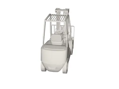 Forklift 3D model get