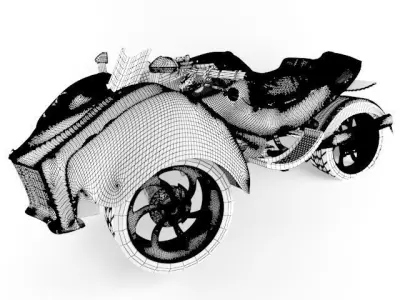 Bentley Spyder 3D model